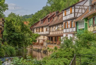 Impression of Kaysersberg, a historical town and former commune in Alsace in northeastern France