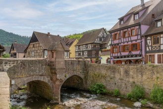 Impression of Kaysersberg, a historical town and former commune in Alsace in northeastern France