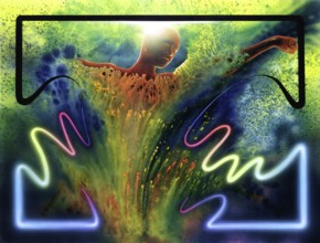 Painting done by me named Spirit of the Time