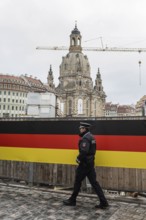 DEU Germany Germany Dresden Celebration of German unity in the 26th year of reunification Police