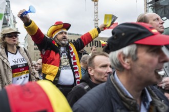 DEU Germany Germany Dresden Celebration of German unity in the 26th year of reunification Protest