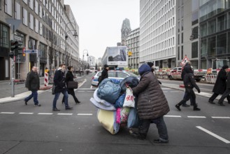 DEU Germany Germany Berlin Day after the attack on the Christmas market at the Memorial Church