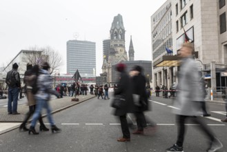 DEU Germany Germany Berlin Day after the attack on the Christmas market at the Memorial Church