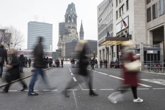 DEU Germany Germany Berlin Day after the attack on the Christmas market at the Memorial Church