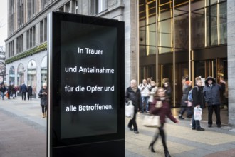 DEU Germany Germany Berlin Day after the attack on the Christmas market at the Memorial Church