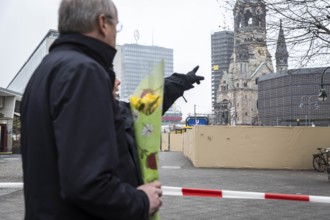DEU Germany Germany Berlin Day after the attack on the Christmas market at the Memorial Church