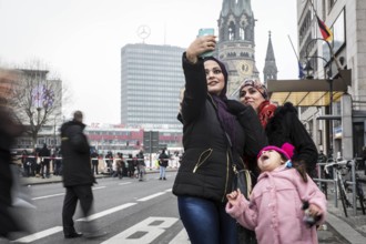 DEU Germany Germany Berlin Day after the attack on the Christmas market at the Memorial Church