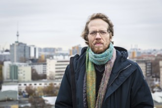 DEU Germany Germany Berlin The city councillor for Kreuzberg-Friedrichshain, Florian Schmidt, poses