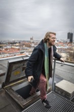 DEU Germany Germany Berlin The city councillor for Kreuzberg-Friedrichshain, Florian Schmidt, poses