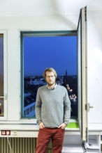 DEU Germany Germany Berlin The city councillor for Kreuzberg-Friedrichshain, Florian Schmidt, poses