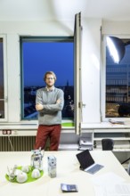 DEU Germany Germany Berlin The city councillor for Kreuzberg-Friedrichshain, Florian Schmidt, poses