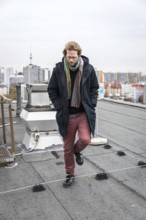 DEU Germany Germany Berlin The city councillor for Kreuzberg-Friedrichshain, Florian Schmidt, poses