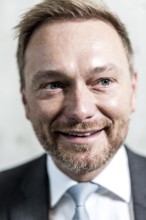 DEU Germany Germany Berlin FDP chairman Christian Lindner visits the TAZ. Portrait photos