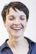 DEU Germany Germany Leipzig Portrait of the Federal Chairwoman of the AFD, Alternative for Germany,