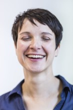 DEU Germany Germany Leipzig Portrait of the Federal Chairwoman of the AFD, Alternative for Germany,