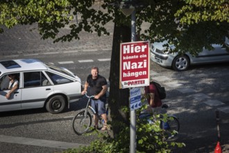 DEU Germany Germany Berlin Election poster of 'Die Partei' at the Schlesisches Tor