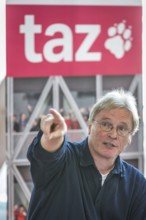 DEU Germany Germany Berlin Press tour of the new Taz building in Friedrichsstrasse