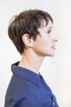 DEU Germany Germany Leipzig Portrait of the Federal Chairwoman of the AFD, Alternative for Germany,
