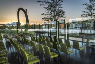 DEU Germany Germany Berlin Hall of the HTW University of Applied Sciences on the banks of the Spree