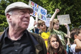 DEU Germany Germany Berlin Demonstration FridaysForFuture against the German government's climate