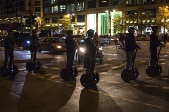 DEU Germany Germany Berlin Night-time Segway ride through Berlin-Mitte