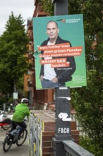 DEU Germany Germany Berlin A poster of the Democracy for Europe party with top candidate Yanis