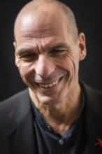 DEU Germany Germany Berlin Former Greek Finance Minister Yanis Varoufakis at an interview in