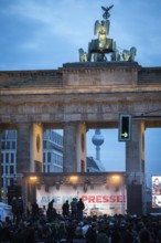 DEU Germany Germany Berlin The solidarity event for imprisoned Turkish journalists organised by
