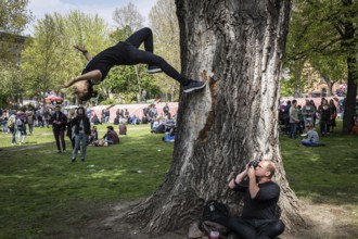 DEU Germany Germany Berlin 1st May in Berlin, Myfest and demonstrations