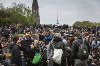 DEU Germany Germany Berlin 1st May in Berlin, Myfest and demonstrations