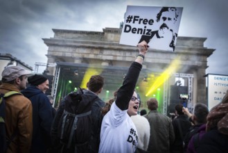 DEU Germany Germany Berlin The solidarity event for imprisoned Turkish journalists organised by