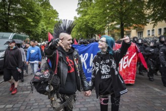 DEU Germany Germany Berlin 1st May in Berlin, Myfest and demonstrations
