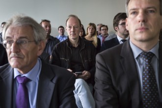 DEU Germany Germany Berlin Trial against Die Partei begins at the Berlin Administrative Court. The
