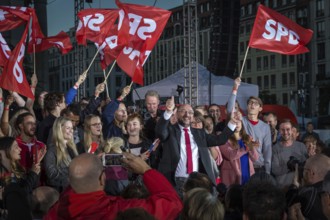 DEU Germany Germany Berlin Final rally of SPD chancellor candidate Martin Schulz at Berlin's