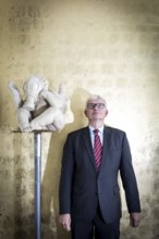 DEU Germany Germany Berlin The Managing Director of Deutsche Umwelthilfe, Jürgen Resch, next to a