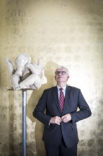 DEU Germany Germany Berlin The Managing Director of Deutsche Umwelthilfe, Jürgen Resch, next to a