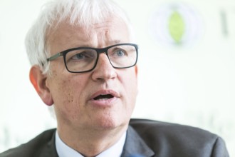 DEU Germany Germany Berlin The Managing Director of Deutsche Umwelthilfe, Jürgen Resch, during a