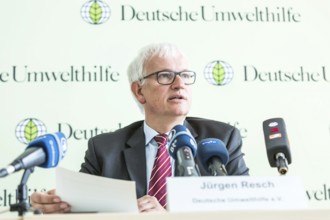 DEU Germany Germany Berlin The Managing Director of Deutsche Umwelthilfe, Jürgen Resch, during a