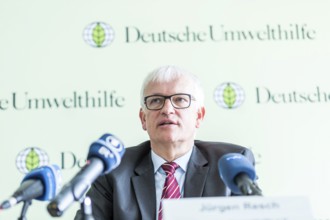 DEU Germany Germany Berlin The Managing Director of Deutsche Umwelthilfe, Jürgen Resch, during a