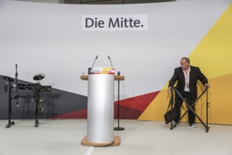 DEU Germany Germany Berlin Election evening at the CDU party headquarters, the Konrad Adenauer