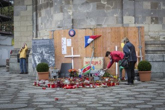 DEU Germany Germany Berlin The relocated memorial for the victims of the attack on