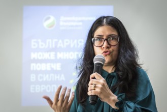 DEU Germany Germany Berlin Election campaign event organised by Bulgarian parliamentarian Maria
