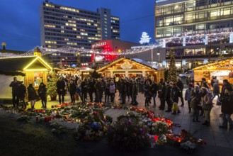 DEU Germany Germany Berlin The newly erected memorial for the victims of a terrorist attack at the