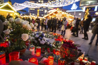 DEU Germany Germany Berlin The newly erected memorial for the victims of a terrorist attack at the