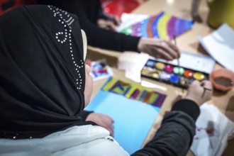 DEU Germany Germany Berlin The day centre for young girls, the Schilleria in Neukölln, which is