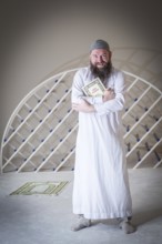 DEU Germany Germany Berlin The head of the Ibn Rushd Goethe Mosque, Christian Hermann, poses in the