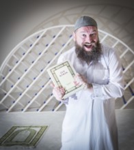 DEU Germany Germany Berlin The head of the Ibn Rushd Goethe Mosque, Christian Hermann, poses in the