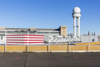 DEU Germany Germany Berlin A newly designed container village for refugees, the 'Tempohome', at the