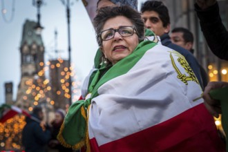 DEU Germany Germany Berlin Protests against the Iranian government by demonstrations of exiled
