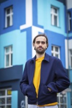 DEU Germany Germany Berlin Portrait of the musician Matti Gajek in Neukölln